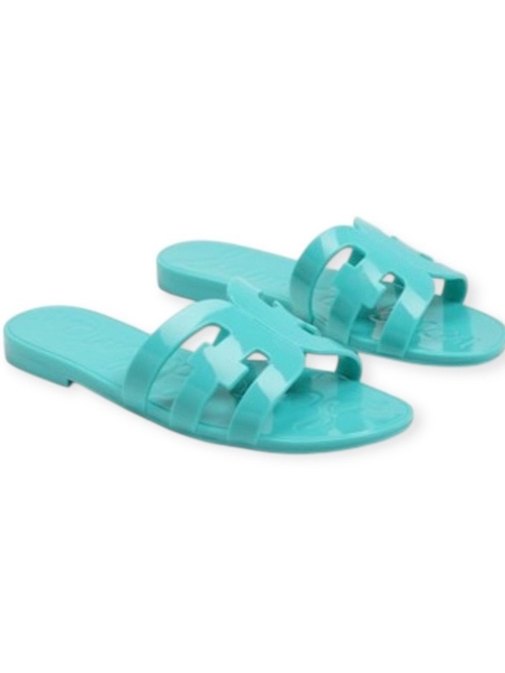 Sam Edelman Turquoise Slide Sandals